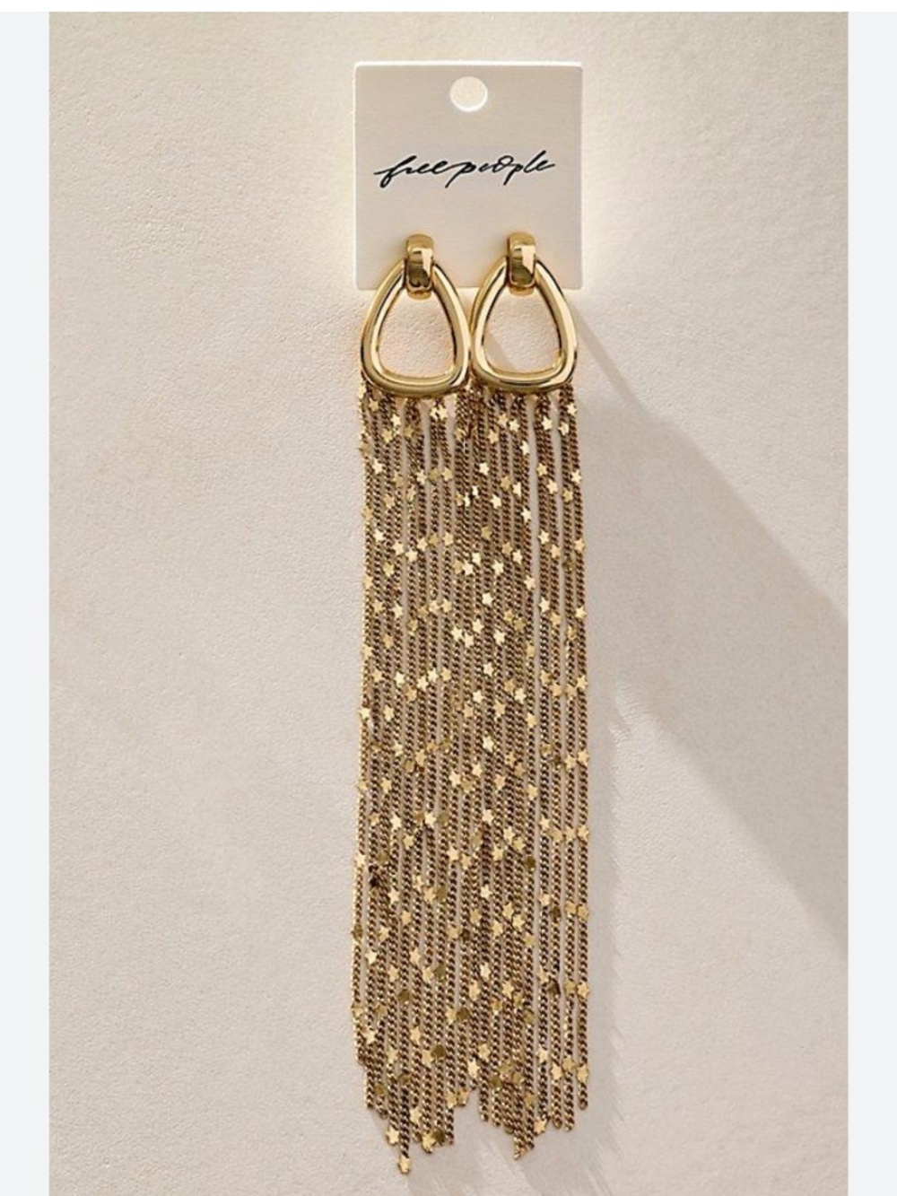 Free people Briana fringe earrings